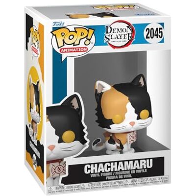 Funko Pop! Animacja: Demon Slayer Chachamaru Figurka kolekcjonerska winylowa pomysł na prezent Oficjalny towar Zabawki dla dzieci i dorosłych Anime Fans Funko Pop! Animacja: Demon Slayer Chachamaru Figurka kolekcjonerska winylowa pomysł na prezent Oficjalny towar Zabawki dla dzieci i dorosłych Anime Fans