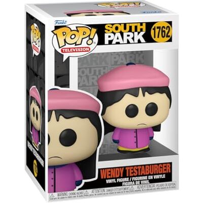 Funko Pop! TV: South Park Wendy Testaburger kolekcjonerska figurka winylowa pomysł na prezent oficjalny towar zabawki dla dzieci i dorosłych Fani kreskówek/animacji Funko Pop! TV: South Park Wendy Testaburger kolekcjonerska figurka winylowa pomysł na prezent oficjalny towar zabawki dla dzieci i dorosłych Fani kreskówek/animacji