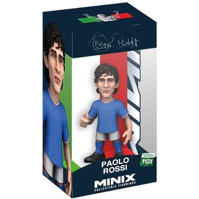 MINIX Football Legends #112I Włochy Paolo Rossi Figurka kolekcjonerska 12 cm MINIX Football Legends #112I Włochy Paolo Rossi Figurka kolekcjonerska 12 cm