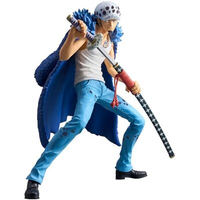 Banpresto Trafalgar Law One Piece Figurka akcji Grandista 22 cm BP89966P wielokolorowa Figurka kolekcjonerska Idealna dla fanów anime Banpresto Trafalgar Law One Piece Figurka akcji Grandista 22 cm BP89966P wielokolorowa Figurka kolekcjonerska Idealna dla fanów anime
