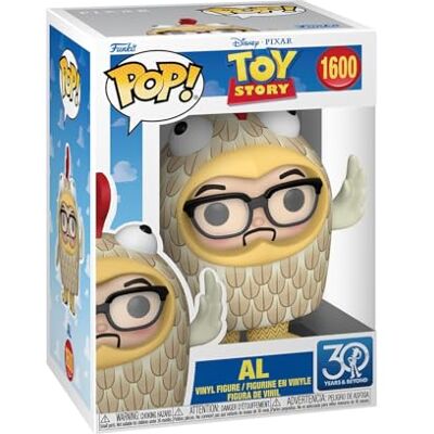 Funko Pop! Disney: Toy Story 30th Al Toy Barn Świat Zabawek Figurka kolekcjonerska winylowa pomysł na prezent, oficjalny towar zabawki dla dzieci i dorosłych fanów filmów Funko Pop! Disney: Toy Story 30th Al Toy Barn Świat Zabawek Figurka kolekcjonerska winylowa pomysł na prezent, oficjalny towar zabawki dla dzieci i dorosłych fanów filmów
