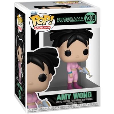 Funko Pop Animacja: Futurama, Amy, kolekcjonerska figurka winylowa, pomysł na prezent, oficjalne produkty, zabawki dla dzieci i dorosłych Funko Pop Animacja: Futurama, Amy, kolekcjonerska figurka winylowa, pomysł na prezent, oficjalne produkty, zabawki dla dzieci i dorosłych