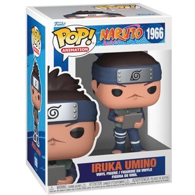 Funko Pop! Animacja: Naruto Classic Iruka Umino Figurka winylowa do kolekcjonowania pomysł na prezent Oficjalny towar Zabawki dla dzieci i dorosłych Anime Fans Figurka kolekcjonerska Funko Pop! Animacja: Naruto Classic Iruka Umino Figurka winylowa do kolekcjonowania pomysł na prezent Oficjalny towar Zabawki dla dzieci i dorosłych Anime Fans Figurka kolekcjonerska