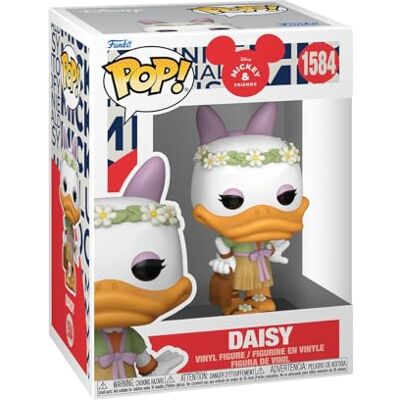Funko Pop! Disney: MiRL Daisy Duck (FSTVL) Disney Characters kolekcjonerska figurka winylowa pomysł na prezent oficjalny towar zabawki dla dzieci i dorosłych fanów filmów Funko Pop! Disney: MiRL Daisy Duck (FSTVL) Disney Characters kolekcjonerska figurka winylowa pomysł na prezent oficjalny towar zabawki dla dzieci i dorosłych fanów filmów