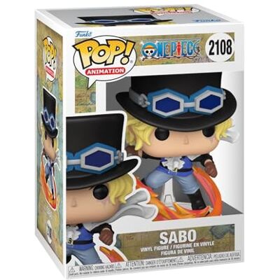 Funko Pop! Animacja: One Piece Sabo kolekcjonerska figurka winylowa pomysł na prezent oficjalny towar zabawki dla dzieci i dorosłych fani anime modelka dla kolekcjonerów i ekspozytorów Funko Pop! Animacja: One Piece Sabo kolekcjonerska figurka winylowa pomysł na prezent oficjalny towar zabawki dla dzieci i dorosłych fani anime modelka dla kolekcjonerów i ekspozytorów