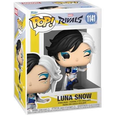 Funko Pop! Games: Marvel Rivals Luna Snow kolekcjonerska figurka winylowa pomysł na prezent oficjalny towar zabawki dla dzieci i dorosłych fani gier wideo figurka dla kolekcjonerów Funko Pop! Games: Marvel Rivals Luna Snow kolekcjonerska figurka winylowa pomysł na prezent oficjalny towar zabawki dla dzieci i dorosłych fani gier wideo figurka dla kolekcjonerów