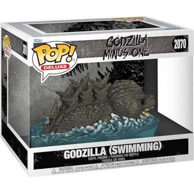 Funko Pop! Deluxe: Godzilla Minus One Godzilla (pływanie) kolekcjonerska figurka winylowa pomysł na prezent oficjalny towar zabawki dla dzieci i dorosłych Sci-Fi Fans Funko Pop! Deluxe: Godzilla Minus One Godzilla (pływanie) kolekcjonerska figurka winylowa pomysł na prezent oficjalny towar zabawki dla dzieci i dorosłych Sci-Fi Fans