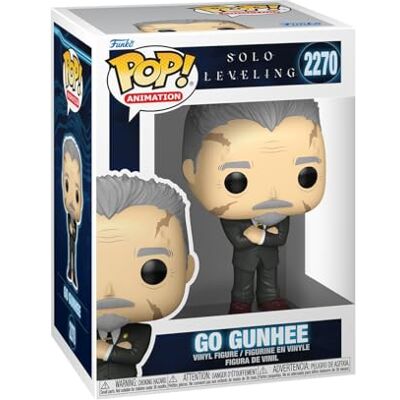 Funko Pop! Animacja: Solo Leveling Go Gunhee kolekcjonerska figurka winylowa pomysł na prezent oficjalny towar zabawki dla dzieci i dorosłych fani anime modelka dla kolekcjonerów i Funko Pop! Animacja: Solo Leveling Go Gunhee kolekcjonerska figurka winylowa pomysł na prezent oficjalny towar zabawki dla dzieci i dorosłych fani anime modelka dla kolekcjonerów i