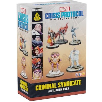 Asmodee Atomic Mass Games Marvel Crisis Protocol Criminal Syndicate Affiliation Pack Rozszerzenie Do Gry Figurkowej 2 Graczy 90 Minut Asmodee Atomic Mass Games Marvel Crisis Protocol Criminal Syndicate Affiliation Pack Rozszerzenie Do Gry Figurkowej 2 Graczy 90 Minut