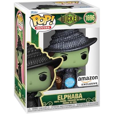 Funko Pop! Filmy: Wicked Elphaba (brokat), wyłącznie w Amazon Funko Pop! Filmy: Wicked Elphaba (brokat), wyłącznie w Amazon