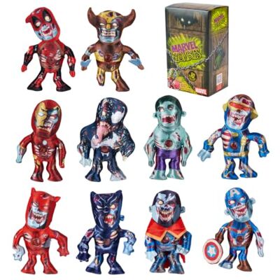 SIMBA Marvel Zombies Blindbox figurki kolekcjonerskie – 1 losowy wybór spośród 9 postaci, mini figurki do kolekcjonowania i wymiany, pudełko niespodzianki, artykuł dla fanów dla dzieci i fanów, od 3 lat SIMBA Marvel Zombies Blindbox figurki kolekcjonerskie – 1 losowy wybór spośród 9 postaci, mini figurki do kolekcjonowania i wymiany, pudełko niespodzianki, artykuł dla fanów dla dzieci i fanów, od 3 lat