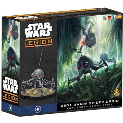 Asmodee Atomic Mass Games Star Wars: Legion Dwarf Spider Droid Dodatek Do Gry Figurkowej 2 Graczy 90 Minut Asmodee Atomic Mass Games Star Wars: Legion Dwarf Spider Droid Dodatek Do Gry Figurkowej 2 Graczy 90 Minut