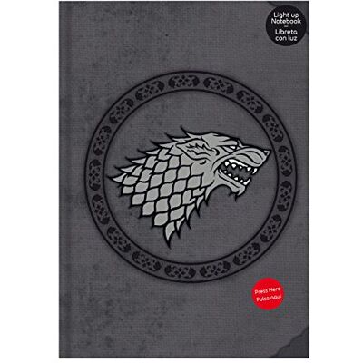 SD TOYS Notebook Game of Thrones Stark Lumineux 8436546895152 SD TOYS Notebook Game of Thrones Stark Lumineux 8436546895152