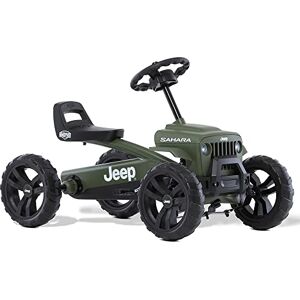 BERG Gokart z pedałem Buzzy Jeep Sahara pojazd dziecięcy, z pedałem, bezpieczeństwo i stabilność, zabawka dla dzieci w wieku 2-5 lat BERG Gokart z pedałem Buzzy Jeep Sahara pojazd dziecięcy, z pedałem, bezpieczeństwo i stabilność, zabawka dla dzieci w wieku 2-5 lat