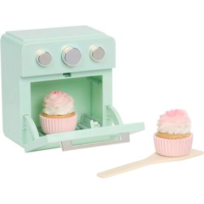 little tikes Sweet Spaces mini piekarnik – morska zieleń zabawka z babeczkami zmieniającymi kolor i akcesoriami, zabawa w pieczenie dla dzieci od 3 lat little tikes Sweet Spaces mini piekarnik – morska zieleń zabawka z babeczkami zmieniającymi kolor i akcesoriami, zabawa w pieczenie dla dzieci od 3 lat