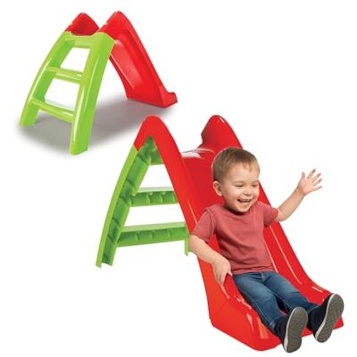 Jamara Happy Slide 460265 460265 dziecięca zjeżdżalnia Happy Slide – nadaje się do użytku wewnątrz i na zewnątrz, poręczny rozmiar, łatwy montaż Jamara Happy Slide 460265 460265 dziecięca zjeżdżalnia Happy Slide – nadaje się do użytku wewnątrz i na zewnątrz, poręczny rozmiar, łatwy montaż