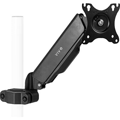VIVO Uniwersalne pneumatyczne ramię do montażu drążka w pełnym ruchu do ekranu monitora 17-32", płyta VESA 75 mm i 100 mm, czarne, MOUNT-POLE05A VIVO Uniwersalne pneumatyczne ramię do montażu drążka w pełnym ruchu do ekranu monitora 17-32", płyta VESA 75 mm i 100 mm, czarne, MOUNT-POLE05A