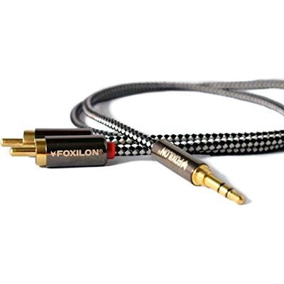 FOXILON HQ Jack to RCA Cable 0,75m FOXILON HQ Jack to RCA Cable 0,75m