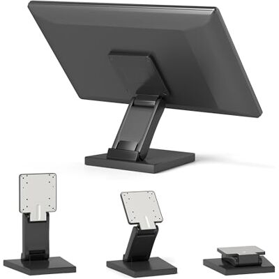 yeshine Regulowany stojak na monitor LCD, składany stojak na biurko Vesa z otworem VESA, uchwyt na ekran dotykowy 75 x 75 mm, 100 x 100 mm (czarny) yeshine Regulowany stojak na monitor LCD, składany stojak na biurko Vesa z otworem VESA, uchwyt na ekran dotykowy 75 x 75 mm, 100 x 100 mm (czarny)