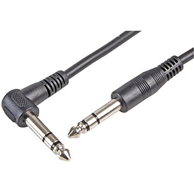 PROSIGNAL PRO SIGNAL PSG00094 przewód wtykowy stereo jack 6,35 mm (1/4"), 6 m, czarny PROSIGNAL PRO SIGNAL PSG00094 przewód wtykowy stereo jack 6,35 mm (1/4"), 6 m, czarny