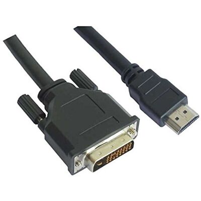 Watio Wave Kabel dvi-hdmi kabel typu M-M 1,8 m umożliwia podłączenie między urządzeniami DVI i HDMI, wysoka jakość obrazu i dźwięku.* Watio Wave Kabel dvi-hdmi kabel typu M-M 1,8 m umożliwia podłączenie między urządzeniami DVI i HDMI, wysoka jakość obrazu i dźwięku.*