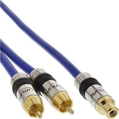 InLine 89927R Premium kabel Y (1 x gniazdo cinch na 2 x wtyk cinch, 5 m) InLine 89927R Premium kabel Y (1 x gniazdo cinch na 2 x wtyk cinch, 5 m)