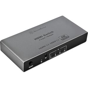 Silverstone HSW41 HDMI 2.0 4K przełącznik 4 wejścia 1 wyjście, SST-HSW41 Silverstone HSW41 HDMI 2.0 4K przełącznik 4 wejścia 1 wyjście, SST-HSW41