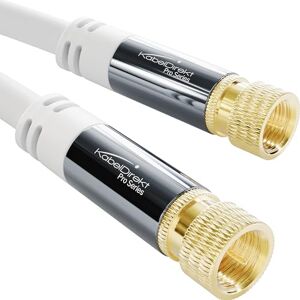 KabelDirekt – Kabel Antenowy, Koncentryczny, Sat – 12,5 m – Kabel TV 4K z metalowym złączem F – Dostępny w długościach od 0,5 do 30 m (radia/TV, DVB-T, DVB-C, DVB-S/DVB-S2, internet, biały) KabelDirekt – Kabel Antenowy, Koncentryczny, Sat – 12,5 m – Kabel TV 4K z metalowym złączem F – Dostępny w długościach od 0,5 do 30 m (radia/TV, DVB-T, DVB-C, DVB-S/DVB-S2, internet, biały)