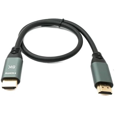 System-S Kabel HDMI 2.1 5 m 8K Ultra HD standardowa wtyczka do wtyczki UHD adapter w kolorze czarnym System-S Kabel HDMI 2.1 5 m 8K Ultra HD standardowa wtyczka do wtyczki UHD adapter w kolorze czarnym