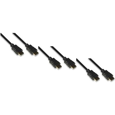 LINK LKCHDMI10003 kabel HDMI 4K 30 Hz 3D z Ethernetem 10 m, złote styki, czarny, kompatybilny z komputerem PC, notebookiem, telewizorem HD, monitorem LINK LKCHDMI10003 kabel HDMI 4K 30 Hz 3D z Ethernetem 10 m, złote styki, czarny, kompatybilny z komputerem PC, notebookiem, telewizorem HD, monitorem