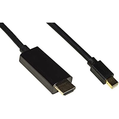 LINK LKMDPH142103 zestaw 3 kabli Mini DisplayPort 1.4 → HDMI® 1m złote styki, 4K × 2K 60 Hz, 18 GB/sek., HDR, RGB 4:4:4, kompatybilny z komputerem PC, notebookiem, monitorem, telewizorem HD LINK LKMDPH142103 zestaw 3 kabli Mini DisplayPort 1.4 → HDMI® 1m złote styki, 4K × 2K 60 Hz, 18 GB/sek., HDR, RGB 4:4:4, kompatybilny z komputerem PC, notebookiem, monitorem, telewizorem HD