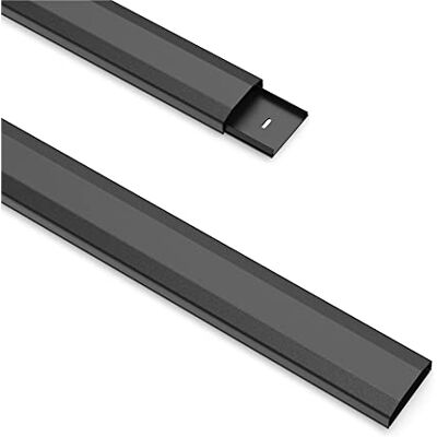 PureMounts ® Kanał kablowy z tworzywa sztucznego z taśmą klejącą 3M 40 cm jako akcesoria, 0,50 m, czarny PureMounts ® Kanał kablowy z tworzywa sztucznego z taśmą klejącą 3M 40 cm jako akcesoria, 0,50 m, czarny