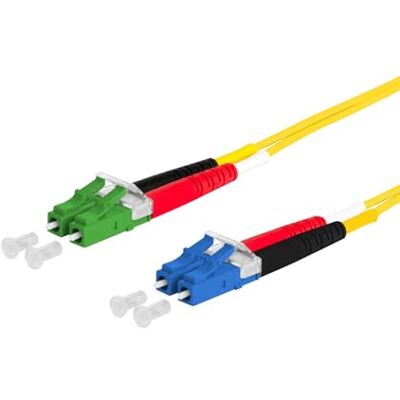 Metz OpDAT kabel krosowy LC-D/LC-D APC OS2, 4 m Metz OpDAT kabel krosowy LC-D/LC-D APC OS2, 4 m