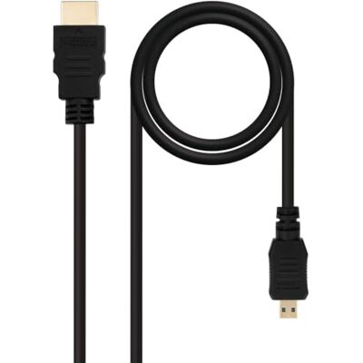 NANOCABLE M HDMI, 0,8 m 0,8 m HDMI Micro-HDMI-czarny – kabel HDMI (0,8, HDMI, micro-HDMI, wtyczka, prosta, prosta) NANOCABLE M HDMI, 0,8 m 0,8 m HDMI Micro-HDMI-czarny – kabel HDMI (0,8, HDMI, micro-HDMI, wtyczka, prosta, prosta)
