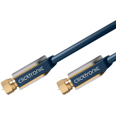 ClickTronic Zaawansowany kabel antenowy SAT (120 dB) 2 m ClickTronic Zaawansowany kabel antenowy SAT (120 dB) 2 m