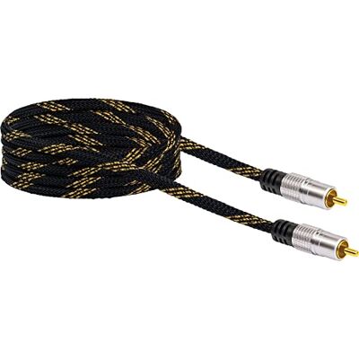 SCHWAIGER -CIK5615 531- Kabel połączeniowy audio do przesyłania sygnału Dolby Digital (AC3) między komponentami, takimi jak odtwarzacze CD, DVD, BluRay, amplitunery itp. SCHWAIGER -CIK5615 531- Kabel połączeniowy audio do przesyłania sygnału Dolby Digital (AC3) między komponentami, takimi jak odtwarzacze CD, DVD, BluRay, amplitunery itp.
