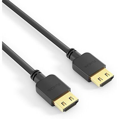 PureLink PI0500-020 High Speed HDMI kabel połączeniowy (4K UltraHD (2160p), Ethernet, 18 Gbps), 2 m czarny PureLink PI0500-020 High Speed HDMI kabel połączeniowy (4K UltraHD (2160p), Ethernet, 18 Gbps), 2 m czarny