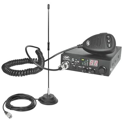 PNI CB radio zestaw ESCORT HP 8000L ASQ + antena CB Extra 40 SWR 1.0, wysokość 44 cm, kabel RG58 i uchwyt magnetyczny w zestawie PNI CB radio zestaw ESCORT HP 8000L ASQ + antena CB Extra 40 SWR 1.0, wysokość 44 cm, kabel RG58 i uchwyt magnetyczny w zestawie