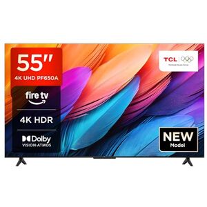 TCL 55PF650A Telewizor 55", 4K Ultra HD, Fire TV (Smart TV z Dolby Vision & Atmos, naciśnij i zapytaj Alexę) TCL 55PF650A Telewizor 55", 4K Ultra HD, Fire TV (Smart TV z Dolby Vision & Atmos, naciśnij i zapytaj Alexę)