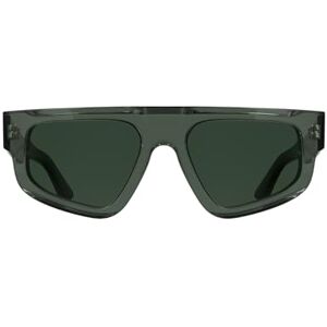 August Calvin Klein Unisex Adult Sunglasses CK25539S Transparent Green with Solid Green Lens August Calvin Klein Unisex Adult Sunglasses CK25539S Transparent Green with Solid Green Lens