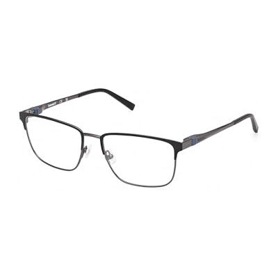 Timberland TB50070 oprawki okularów dla mężczyzn, lekkie metalowe okulary, możliwość dopasowania, kwadratowy kształt szkieł, w zestawie etui Timberland TB50070 oprawki okularów dla mężczyzn, lekkie metalowe okulary, możliwość dopasowania, kwadratowy kształt szkieł, w zestawie etui