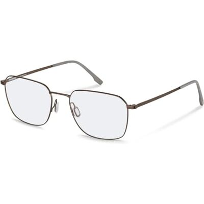 Rodenstock Rama okularów (model R2661) dla mężczyzn, geometryczna, wykonana z metalu (w zestawie etui na okulary) Rodenstock Rama okularów (model R2661) dla mężczyzn, geometryczna, wykonana z metalu (w zestawie etui na okulary)