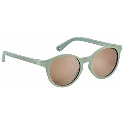 Béaba , Dziecięce okulary przeciwsłoneczne 4-6 lat, 100% ochrona UV KAT 3, ochrona boczna, optymalny komfort, regulowane gałązki 360°, szałwiowa zieleń SUNRISE Béaba , Dziecięce okulary przeciwsłoneczne 4-6 lat, 100% ochrona UV KAT 3, ochrona boczna, optymalny komfort, regulowane gałązki 360°, szałwiowa zieleń SUNRISE
