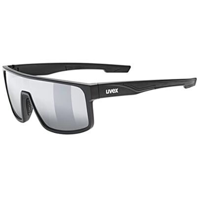 S533025 uvex LGL 51 okulary słoneczne unisex z powłoką lustrzaną kategoria filtra 3 black matt/silver one size S533025 uvex LGL 51 okulary słoneczne unisex z powłoką lustrzaną kategoria filtra 3 black matt/silver one size