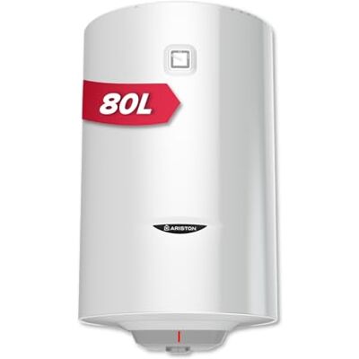 Ariston PRO 1 R 80 litrów Ścienny Pionowy elektryczny podgrzewacz wody Opór ekranowany Regulowana temperatura za pomocą pokrętła regulacyjnego Zaprojektowany do montażu we Francji Ariston PRO 1 R 80 litrów Ścienny Pionowy elektryczny podgrzewacz wody Opór ekranowany Regulowana temperatura za pomocą pokrętła regulacyjnego Zaprojektowany do montażu we Francji