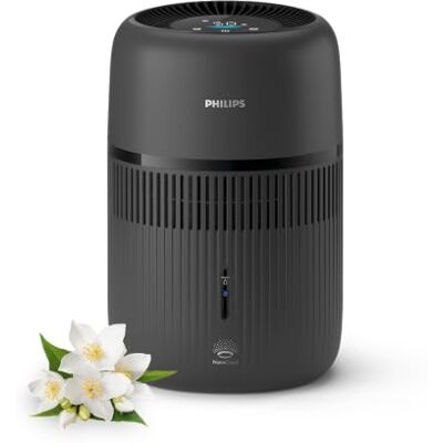 Philips Evaporative Humidier Series 4000, inteligentna i higieniczna nawilżacz do pomieszczeń do 41m2,ultra cichy 6dB,czujnik wilgotności, dodatek aromatyczny, 275ml/h,zbiornik 3,5L, (HU4109/03) Philips Evaporative Humidier Series 4000, inteligentna i higieniczna nawilżacz do pomieszczeń do 41m2,ultra cichy 6dB,czujnik wilgotności, dodatek aromatyczny, 275ml/h,zbiornik 3,5L, (HU4109/03)