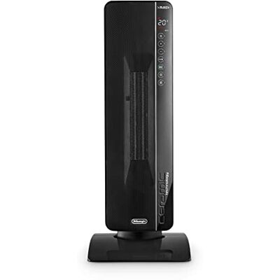DeLonghi Grzejnik ceramiczny TCH8993ER.BC, ceramiczny termowentylator z 3 stopniami ogrzewania do pomieszczeń do 70 m³, technologia Silent, obrotowa podstawa, timer 24 h, funkcja ochrony przed DeLonghi Grzejnik ceramiczny TCH8993ER.BC, ceramiczny termowentylator z 3 stopniami ogrzewania do pomieszczeń do 70 m³, technologia Silent, obrotowa podstawa, timer 24 h, funkcja ochrony przed