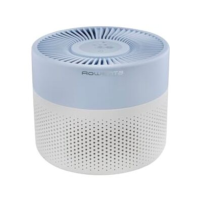 Rowenta Pure Air Mini PU1520F0 Oczyszczacz powietrza, filtr HEPA do 22 m², bardzo cichy, redukujący nieprzyjemne zapachy, silnik Effitech, biały/niebieski Do pomieszczeń do 22 m², CADR 85 m³/h, filtr z węglem aktywnym przeciw zapachom na co dzień, kolor Rowenta Pure Air Mini PU1520F0 Oczyszczacz powietrza, filtr HEPA do 22 m², bardzo cichy, redukujący nieprzyjemne zapachy, silnik Effitech, biały/niebieski Do pomieszczeń do 22 m², CADR 85 m³/h, filtr z węglem aktywnym przeciw zapachom na co dzień, kolor