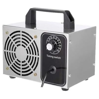 Bastilipo Generator ozonu, stal nierdzewna, 5000mg/h, timer 60 minut, oczyszczacz powietrza, 20x20x20 cm Bastilipo Generator ozonu, stal nierdzewna, 5000mg/h, timer 60 minut, oczyszczacz powietrza, 20x20x20 cm