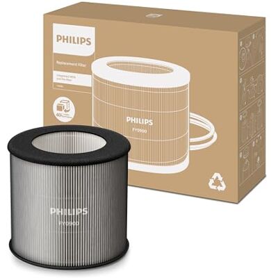 Philips Filtr Wymienny NanoProtect HEPA do Oczyszczaczy serii 800 i 900 Żywotność do 12 miesięcy – filtr z NanoProtect HEPA, do AC0819, AC0820, AC0920, AC0921 (FY0900/30) Philips Filtr Wymienny NanoProtect HEPA do Oczyszczaczy serii 800 i 900 Żywotność do 12 miesięcy – filtr z NanoProtect HEPA, do AC0819, AC0820, AC0920, AC0921 (FY0900/30)